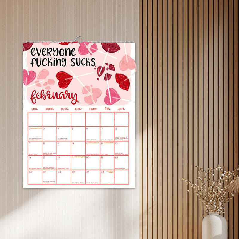 Kalender 2025: „Here We Fucking Go Again“