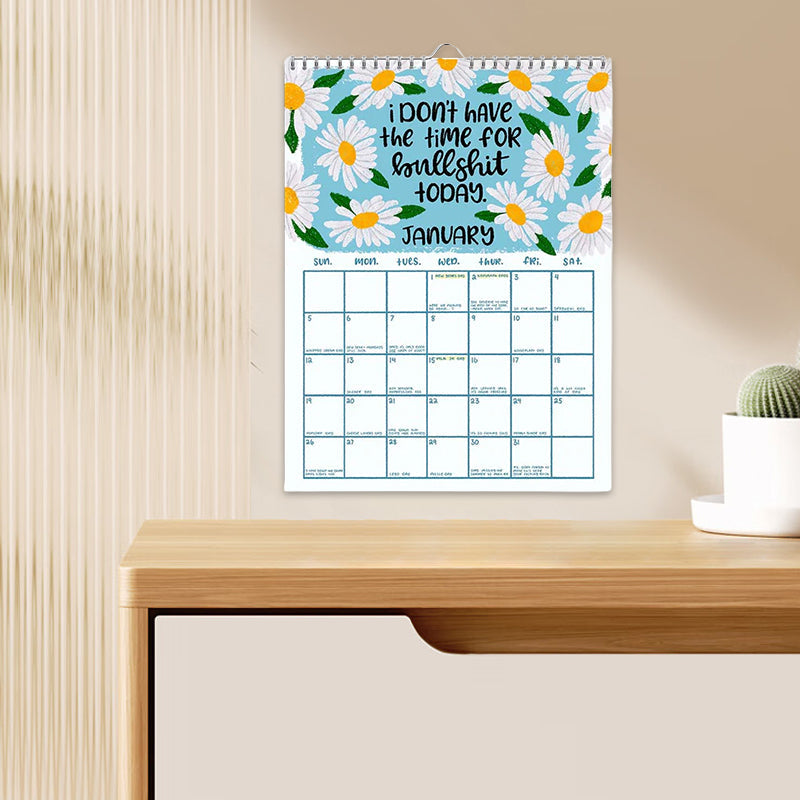 Kalender 2025: „Here We Fucking Go Again“