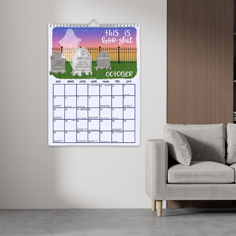 Kalender 2025: „Here We Fucking Go Again“