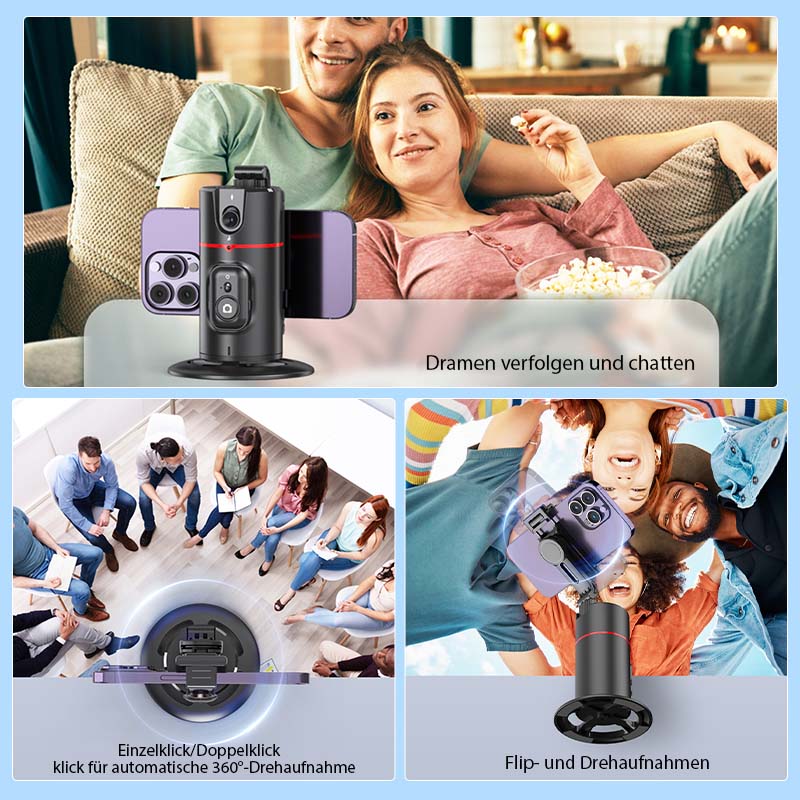 Auto-Gesichtserkennungs-Stativ mit Fernbedienung