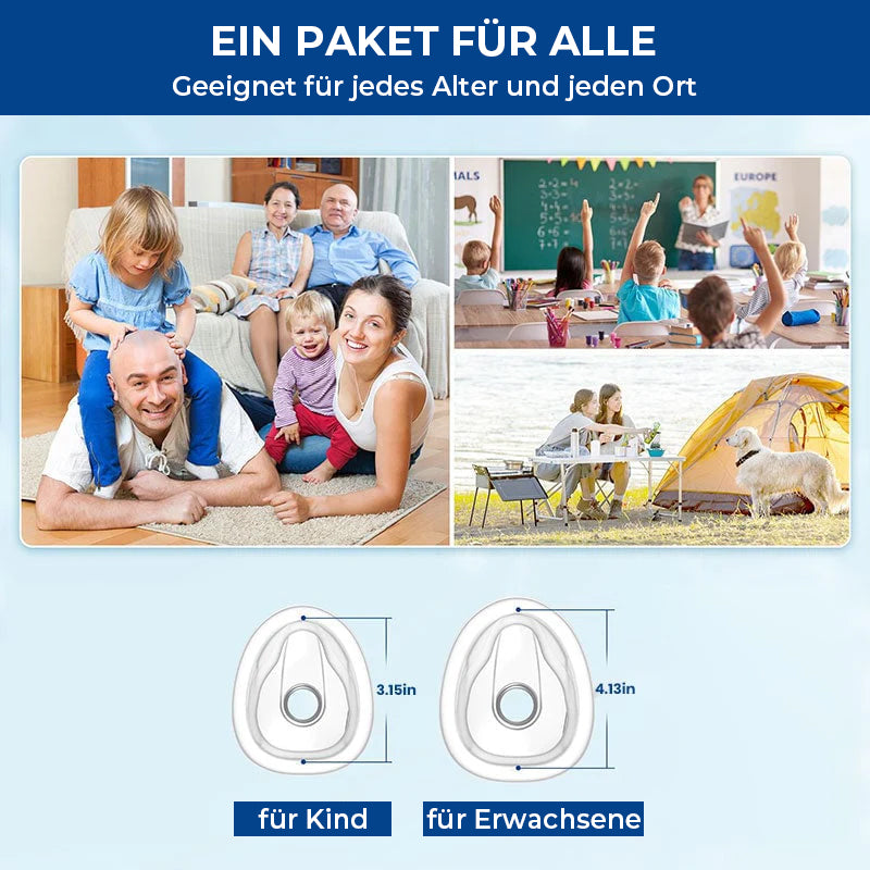 Vitalkapazitätstrainer + Erstickungsschutz