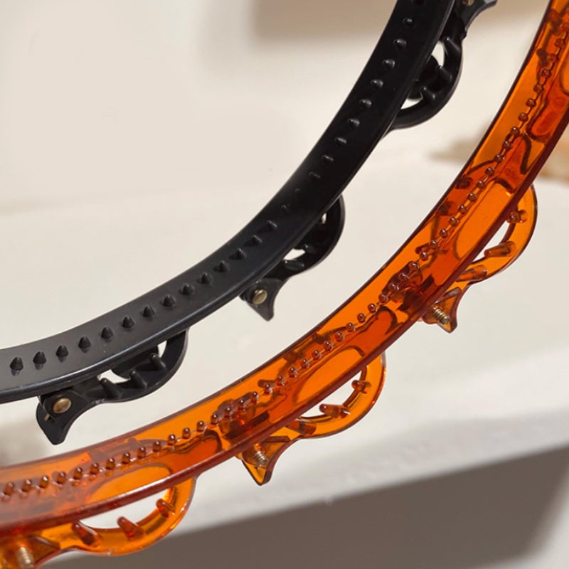 Haargummi mit Ponyklammer