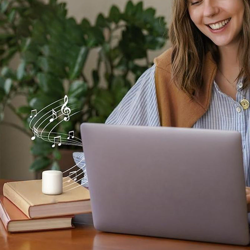 Tragbarer Bluetooth-Lautsprecher in der Farbe Macaron