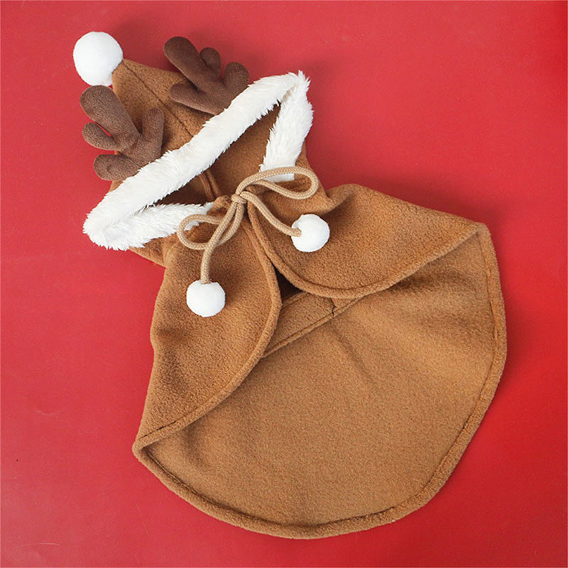 Katze Hund Weihnachten Cape Poncho