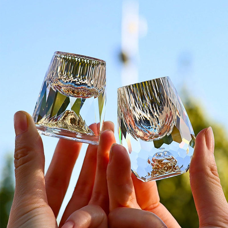 Diamant Weinglas