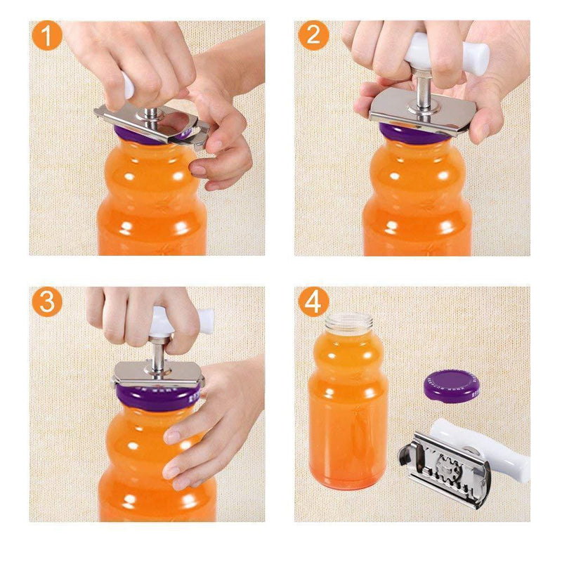 Bequee multifunktionaler Glasöffner Deckelöffner