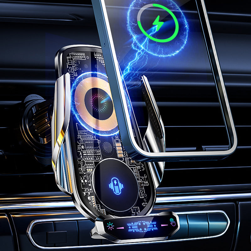 Drahtlose Lade Auto Stummschalt Handy-Navigationshalterung