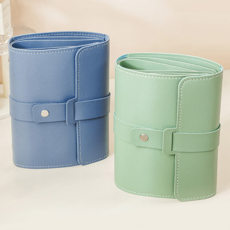 Multifunktionale tragbare Reise-Aufbewahrungstasche für Ohrringe