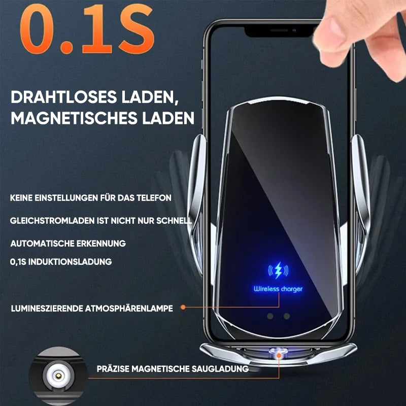 Drahtlose Lade Auto Stummschalt Handy-Navigationshalterung