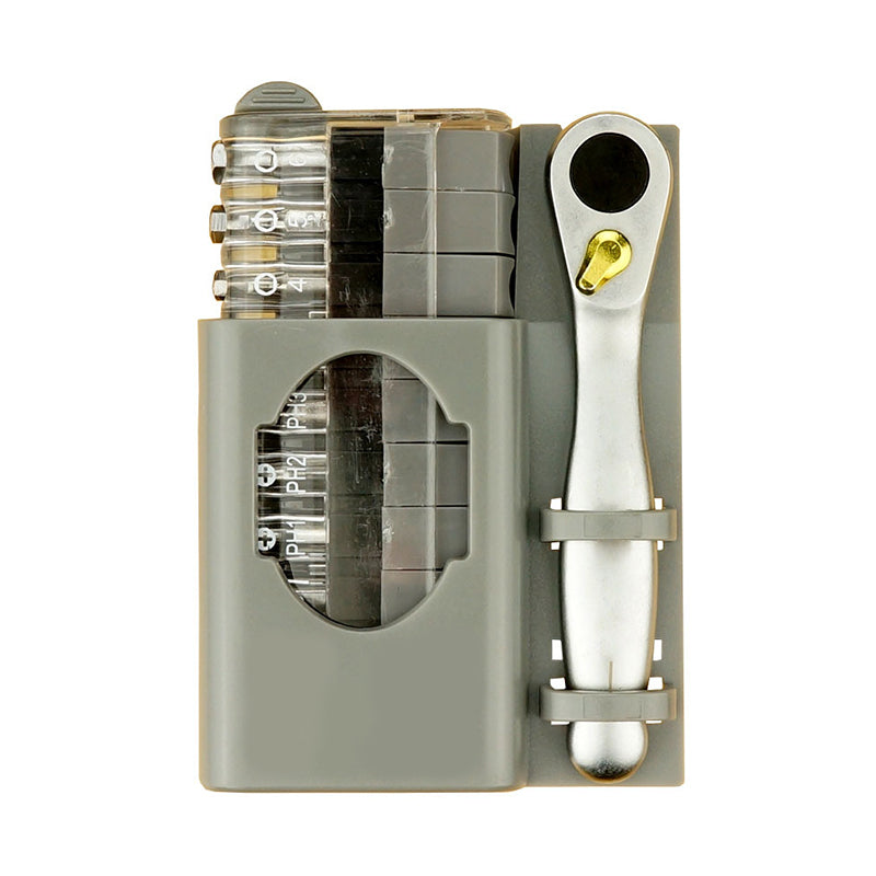 Mini-Schraubendreher-Kombiset positiv und negativ