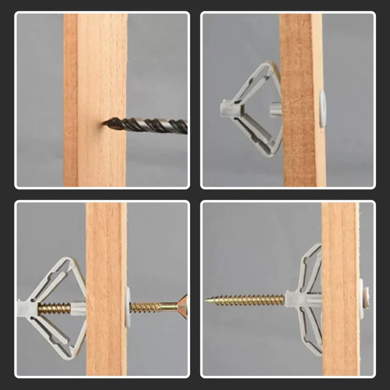 Schmetterlings Expansionsdübel Dehnschraube