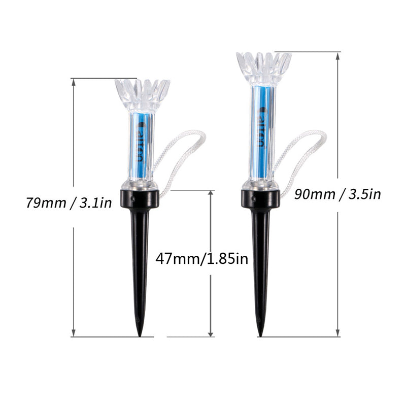 Golf Tee mit magnetischem Kunststoff 360 Grad Bounce（5Stk/Beutel）