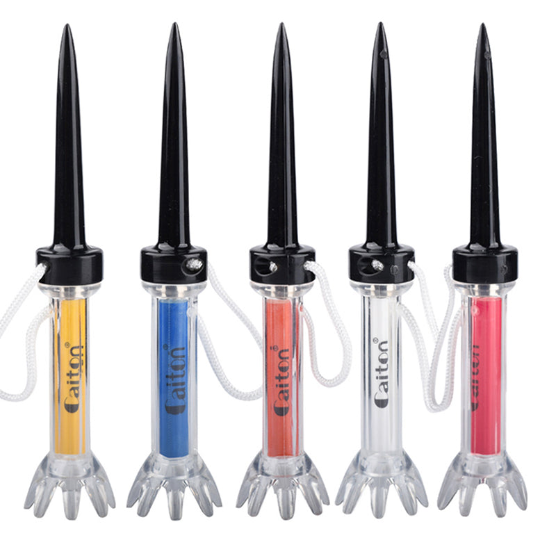 Golf Tee mit magnetischem Kunststoff 360 Grad Bounce（5Stk/Beutel）