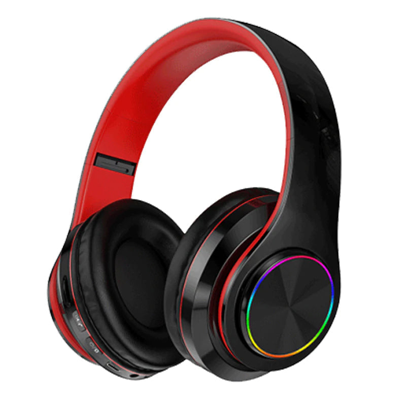Over-Ear-Stereo Beleuchtete Bluetooth Kopfhörer
