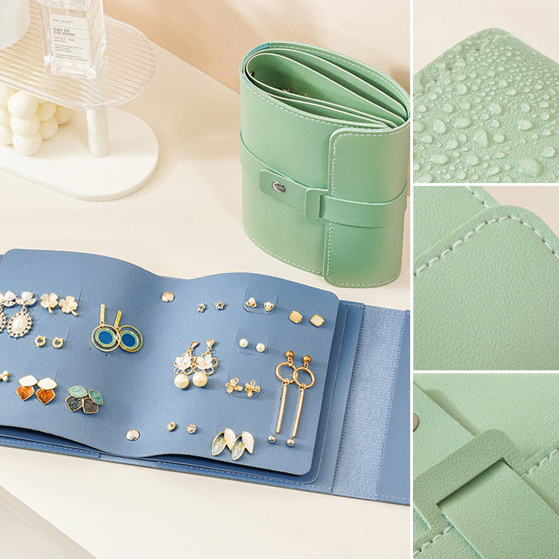 Multifunktionale tragbare Reise-Aufbewahrungstasche für Ohrringe