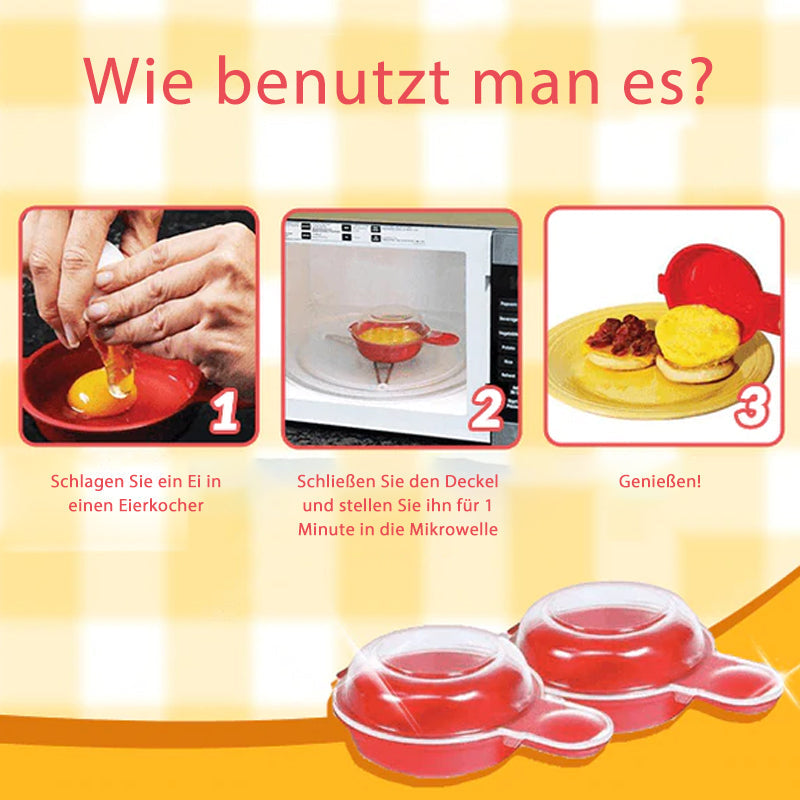 Mikrowellen Eier-Burger Maker